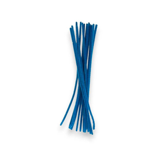 Picture of CRAFT PIPE CLEANERS BLUE 30CM - 15PK
